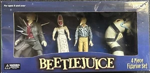 Beetlejuice 4 Piece Figurine Set Neca 2001 Rare - Picture 1 of 9