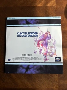 The Eiger Sanction Laserdisc Movie Letterboxed Clint Eastwood George Kennedy - Picture 1 of 2