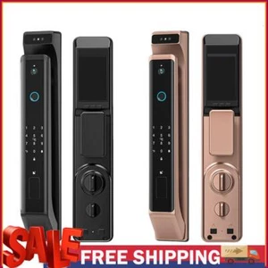 Electronic Door Lock 5200mAh Face Fingerprint Smart Door Locks with Camera - Picture 1 of 14