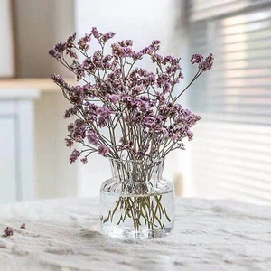 Flower Vase Eco-friendly Decorative Nordic Stripe Flower Vase Portable - Picture 1 of 13