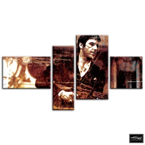Scarface Al Pacino Movie Greats BOX GERAHMTE LEINWAND KUNST Bild HDR 280 g/m² - Bild 1 von 1