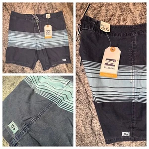 Billabong La Fonda Surfplus Board Shorts Para Hombre Talla 30 Surf Natación Rayas Azules NUEVO - Imagen 1 de 10