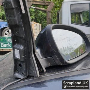VAUXHALL ASTRA Mk6 J Facelift 12–15 Z22C Black OSF Electric Wing Mirror 13334633 - Picture 1 of 5