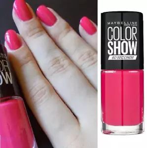 Maybelline Nagellack Color Show 7ml 333 Park Avenue Rosa Rose 60 Seconds - Bild 1 von 4