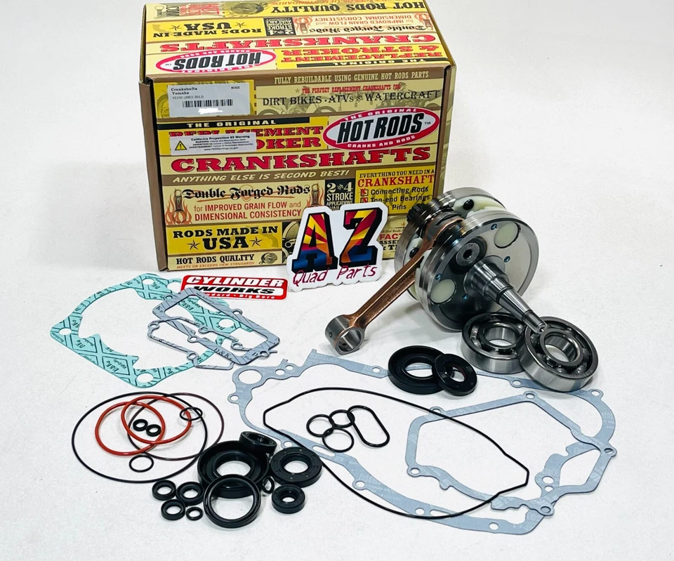 03-25 Yamaha YZ250 YZ 250 Hot Rod Crank Gaskets Seals Motor Rebuild Kit Hotrods - Image 1 of 1
