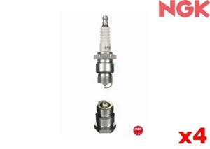 NGK Spark Plug FOR Ford Falcon 1970-1972 4.9 V8 302ci (XY) AP6FS x4 - Picture 1 of 1