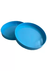 Plastic tray diameter 320 mm (Blue) - Picture 1 of 4