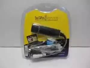 USB 2.0 Audio Video VHS to DVD VCR PC HDD Converter Scart Adapter Capture Card - Picture 1 of 1