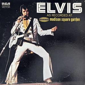 Elvis Presley / As Recorded At Madison Sq. Garden / 1977 Vinyl LP/ VG+ / Cleaned - Picture 1 of 3