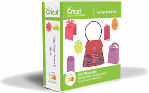 CRICUT *TAGS, BAGS, BOXES & MORE* CARTRIDGE *NEW* GIFT FOOD WRAP PARTY FAVOR BOX