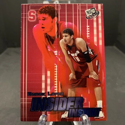 Press Pass Insider Insight 2008 Blue Brook Lopez #II-5 novato Stanford Cardinals Foto 1 de 2