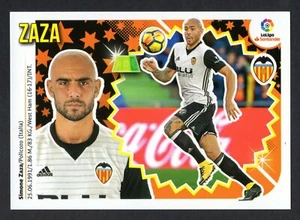 SIMONE ZAZA #14A VALENCIA CF 2018-19 CROMO PANINI LA LIGA ESTE SANTANDER 18/19 - Imagen 1 de 2