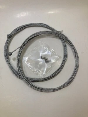 (2) Pyramid Bicycle Gear Shifter/Derailleur Cables For Shimano/Sram - NOS Foto 1 de 4