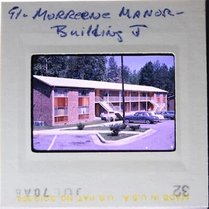 Vintage 35mm Dia Photo — Durham North Carolina Apartment Buildings 91 — 1970 - Bild 1 von 2