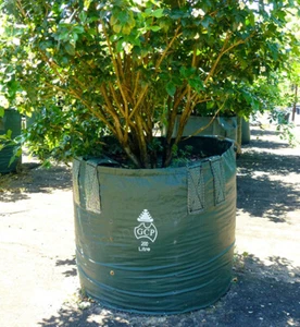 200 litre Woven Bags - green planter bags with handles - trees, shrubs etc - Picture 1 of 2