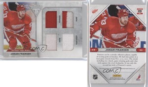 2011-12 Panini Titanium Quad Memorabilia /25 Johan Franzen #15
