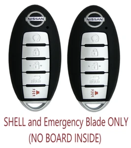 2 New Smart Remote Key Shell Case 5 Button For Nissan KR5S180144014 SUPER STRONG - Picture 1 of 5