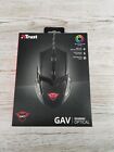 Trust GAV GXT 101 4800 DPI Optical Ergonomic Gaming Mouse Wired  New Free UK PP 