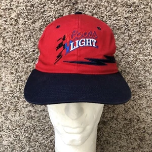 Vintage 90s Coors Light Sterling Marlin #40 Sample Snapback Hat - Picture 1 of 8