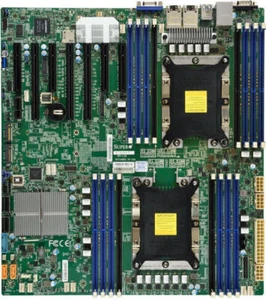 SuperMicro X11DPH-I Dual Socket LGA-3647 Motherboard E-ATX mainboard C621 205W - Bild 1 von 1