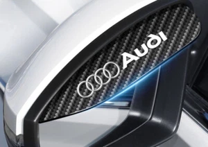 Carbon Fiber Texture Car Rearview Mirror Rain Eyebrow with Reversing Mirror  - Bild 1 von 9