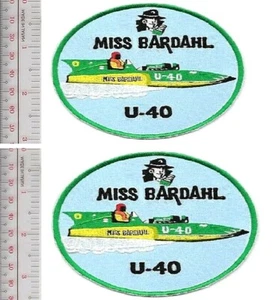 Wasserflugzeug Miss Bardahl U-40 1958 - 1960 Unlimited Racing Vel Haken - Bild 1 von 1