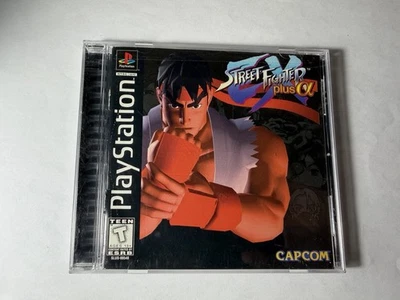 Street Fighter EX Plus Alpha - Sony PlayStation 1 PS1 - Probado Retro Lucha Foto 1 de 4