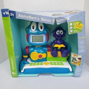 Vintage 2002 Vtech AlphaBert's Sonic Phonics Animated Educational System Toy New - Picture 1 of 7