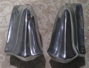 Cadillac Eldorado 1969 par de parachoques delantero (2) diestro y derecho usado original 67 68 69 70? - Imagen 1 de 6