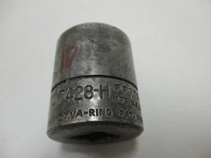 Proto 7428-H 1/2" Drive 6 Point 7/8 Impact Socket - Picture 1 of 3
