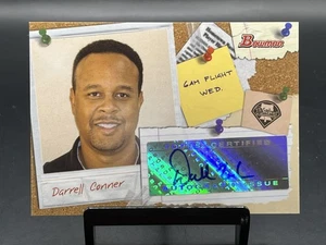 Bowman Darrell Conner 2009 #SC-DC Major League Scout autógrafos automático - Imagen 1 de 2