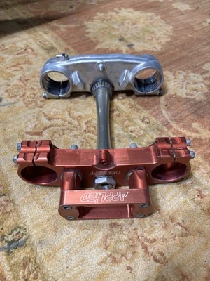 Honda Crf450r Fatbar triple abrazadera aplicada carreras 2006 2007 2008 Foto 1 de 4