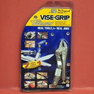 NUEVO Petersen Dewitt Tornillo Grip Alicates de Bloqueo 5WR Schrade Multi-Herramientas Caja EE. UU. RARO - Imagen 1 de 8