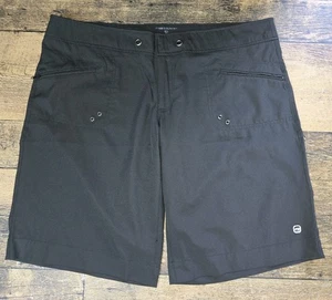 Free Country Shorts Ladies XXL Black Moisturizer Wicking Vented Pockets Burmuda - Picture 1 of 7