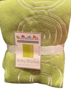 SUMERSAULT MIX & MATCH COLLECTION BABY BLANKET GIFT 30 X 40 BRIGHT DESIGN NEW - Picture 1 of 5
