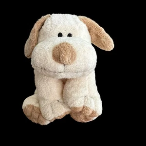 TY PLUFFIES Plopper Welpe Hund beige 9 Zoll Plüsch 2002 Tylux genähte Augen Vintage - Bild 1 von 10
