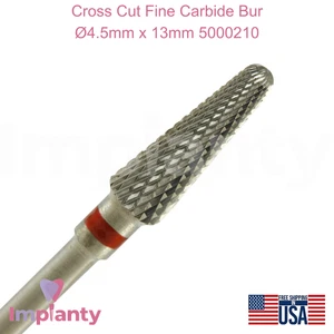 Fresa dental de carburo de grano fino de corte transversal Ø4,5 mm x 13 mm 5000210 herramienta de odontología - Imagen 1 de 5