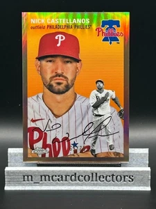 Nick Castellanos 2023 Topps Chrome Platinum #347 Rose Gold Refractor /75 Philly - Bild 1 von 3