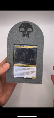 tombstone deck box 3D printed  magic the gathering & other table top card games - Image 1 of 4