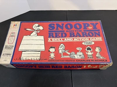 VTG Snoopy & The Red Baron Game 1970 - Image 1 of 4