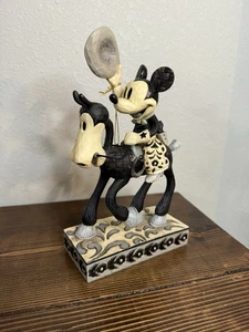 Retirado Jim Shore Colección Walt Disney Mickey Mouse a Caballo Howdy Partner - Imagen 1 de 7