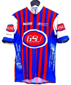 Vomax Radtrikot GSU Herren Größe M-Large 3 Gesäßtaschen rot/weiß/blau - Bild 1 von 10