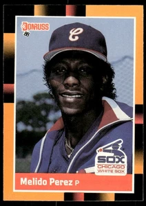 1988 Donruss Baseball's Best #179 Melido Perez Chicago White Sox Baseballkarte - Bild 1 von 2