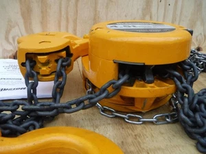 New Harrington CF050-10 Manual Chain Hoist 10000 lb. Lift 10 ft FAST SHIPPING - Picture 1 of 1