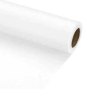 Geschenkpapier, 17" x 300" (25') 70 GSM Bastelpapier Packpapier weiß - Bild 1 von 7