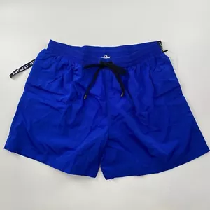 Everest Isles Mens Swimmer 15" ECONYL Reflex Black Swim Trunks Shorts XXL E79E15 - Picture 1 of 4