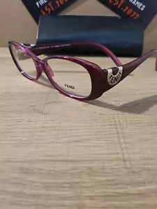 FENDI F846 538 lila Brille Gestell Fendi Brille Made Italy 53-14-135 - Bild 1 von 9