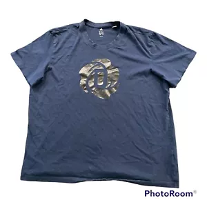 Adidas Derrick Rose DROSE Logo Blue Short Basketball Sleeve T Shirt Mens 3XL - Picture 1 of 5