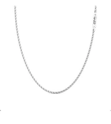 Collana Girocollo uomo Zancan argento 925 a coda di volpe EXC438 - Immagine 1 di 4