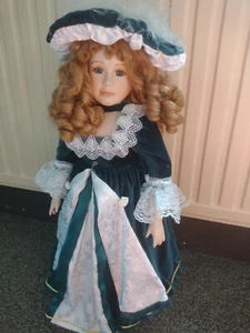 Alberon Vintage Puppe Antoinette 24 Zoll ca. schön. Puppe und Kleidung gut - Bild 1 von 7